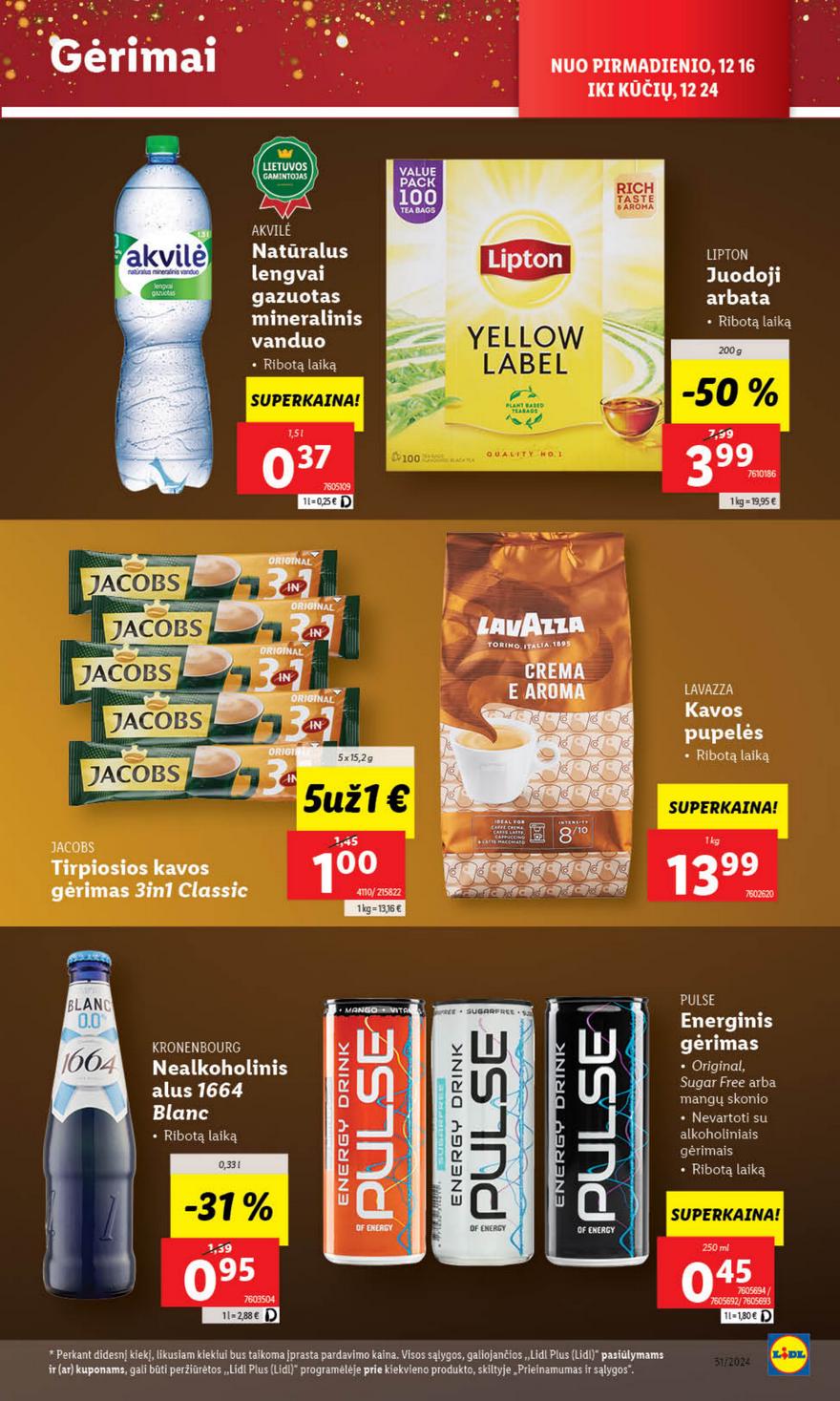 Lidl leidinys naujas akcijos nuo 
  2024-12-16 iki 
  2024-12-24 | Leidinukas.lt puslapis 31