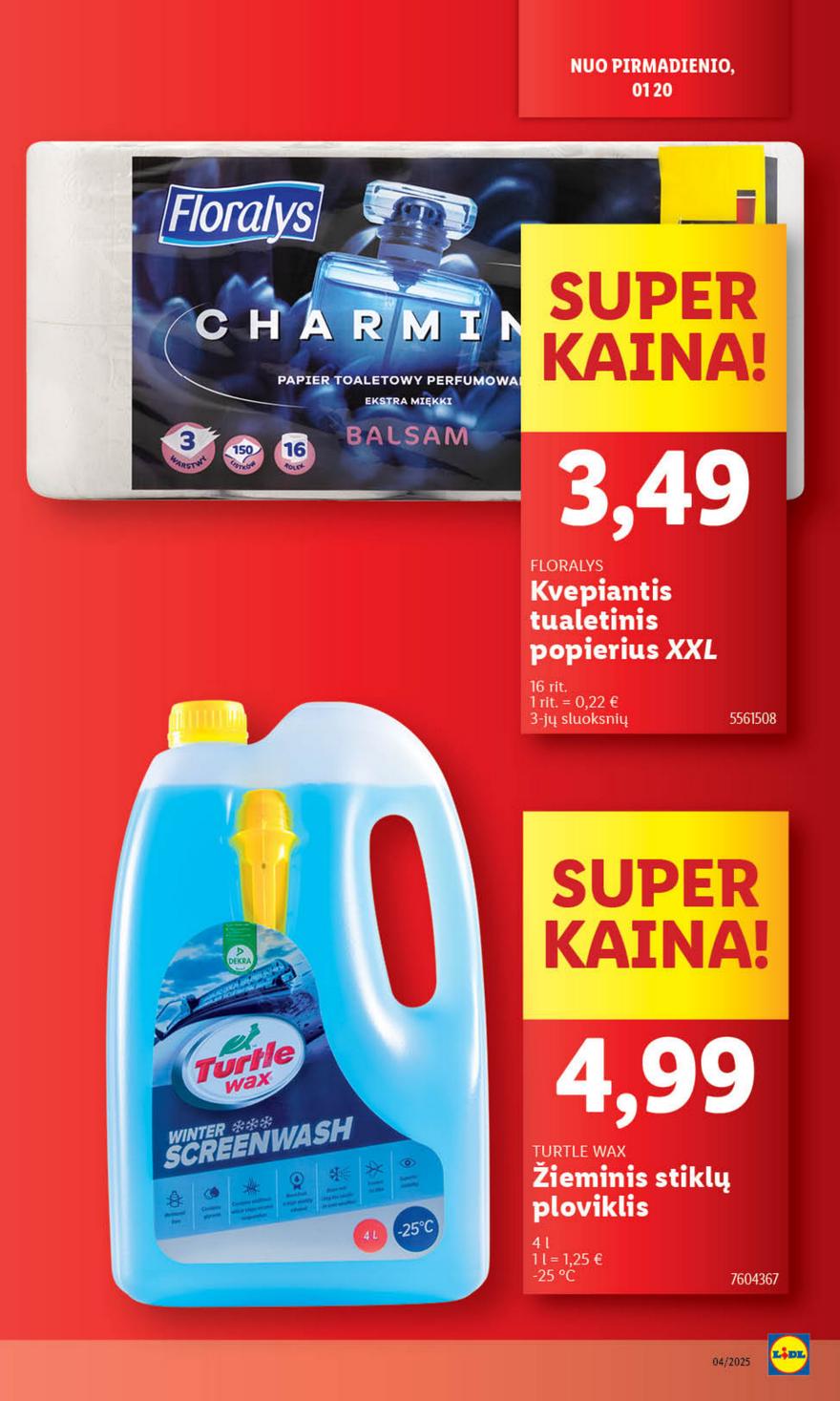 Lidl leidinys naujas akcijos nuo 
  2025-01-20 iki 
  2025-01-26 | Leidinukas.lt puslapis 11