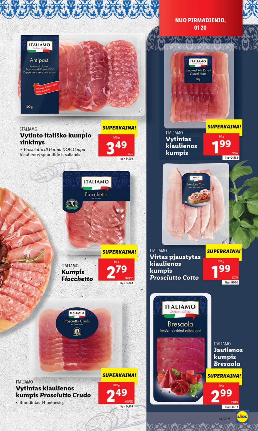 Lidl leidinys naujas akcijos nuo 
  2025-01-20 iki 
  2025-01-26 | Leidinukas.lt puslapis 13