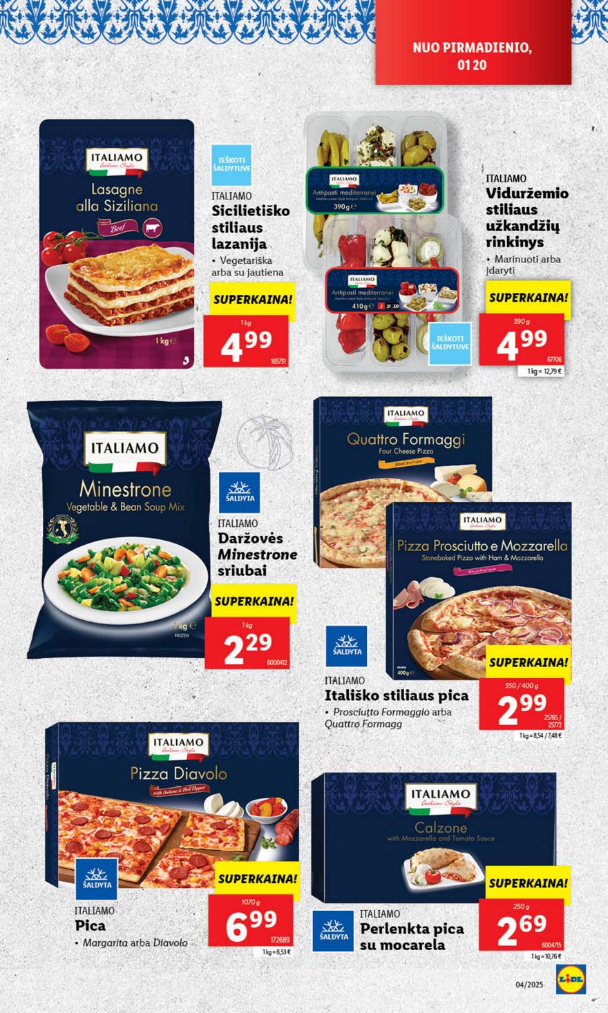 Lidl leidinys naujas akcijos nuo 
  2025-01-20 iki 
  2025-01-26 | Leidinukas.lt puslapis 19