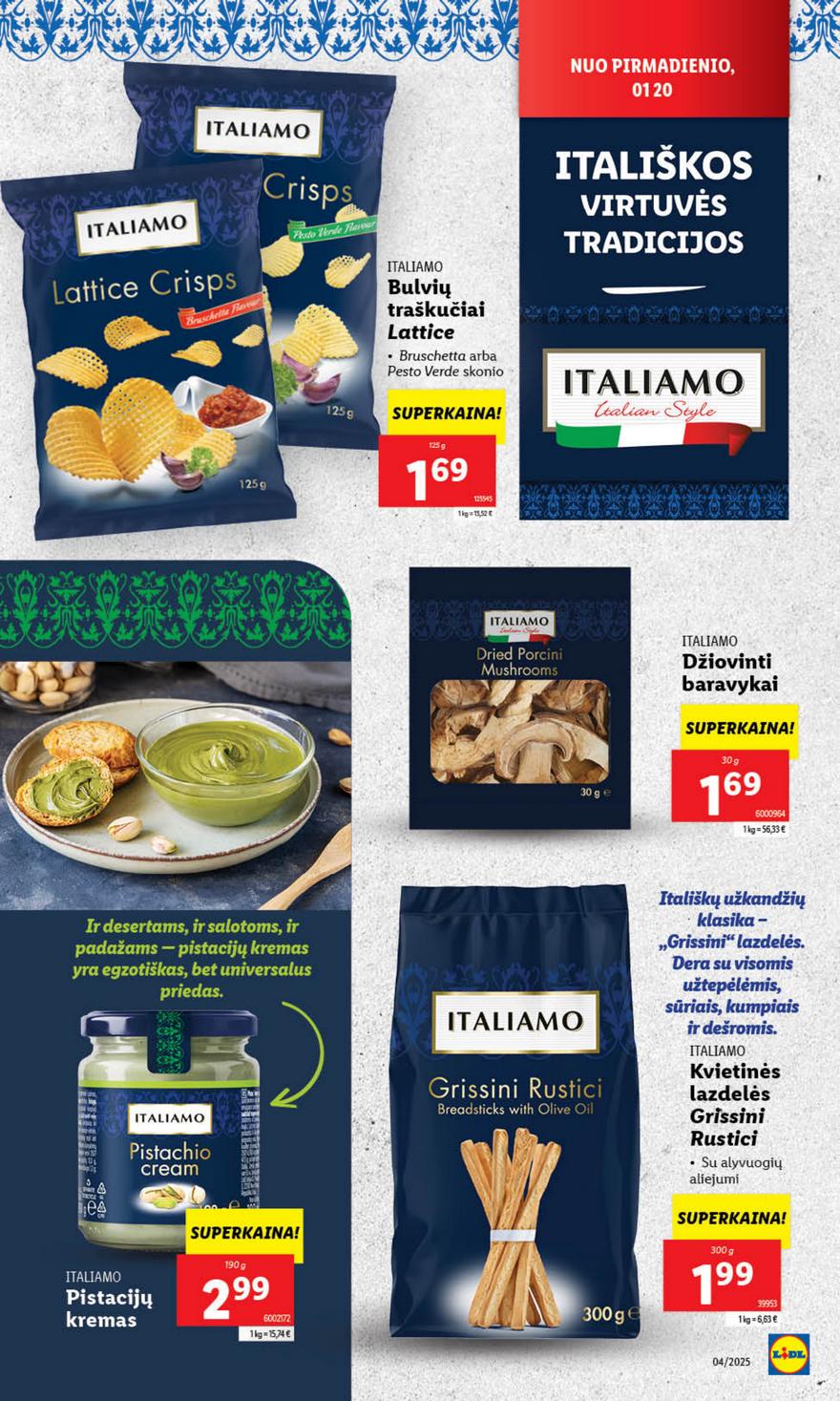 Lidl leidinys naujas akcijos nuo 
  2025-01-20 iki 
  2025-01-26 | Leidinukas.lt puslapis 24