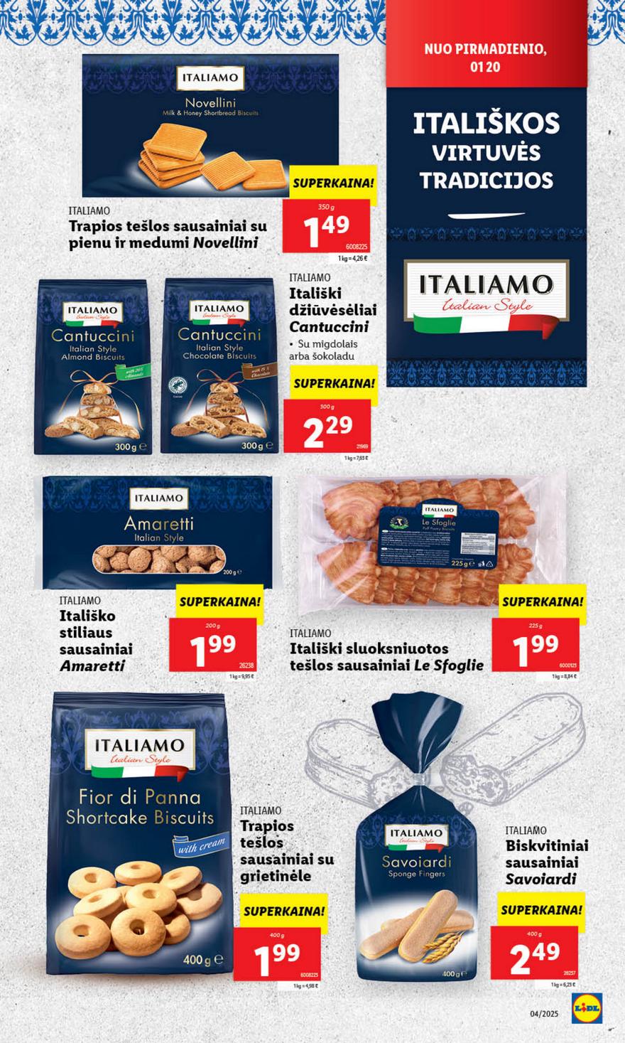 Lidl leidinys naujas akcijos nuo 
  2025-01-20 iki 
  2025-01-26 | Leidinukas.lt puslapis 28