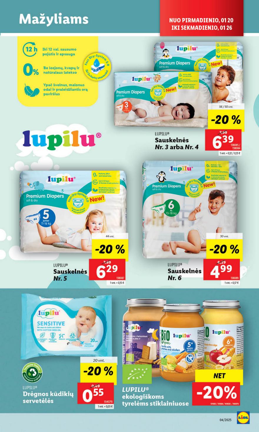 Lidl leidinys naujas akcijos nuo 
  2025-01-20 iki 
  2025-01-26 | Leidinukas.lt puslapis 41