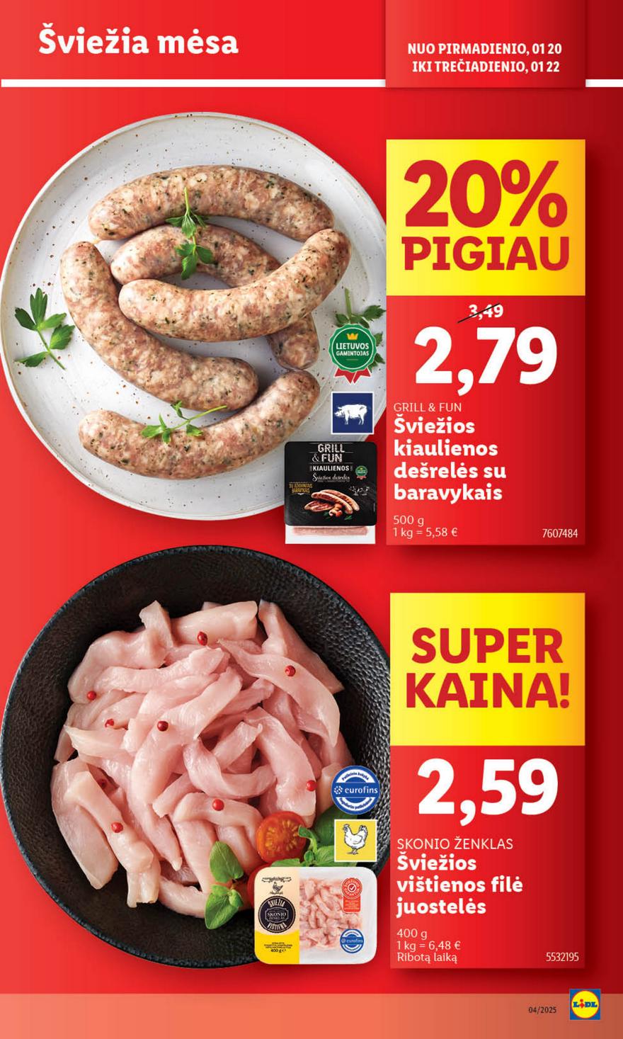 Lidl leidinys naujas akcijos nuo 
  2025-01-20 iki 
  2025-01-26 | Leidinukas.lt puslapis 8