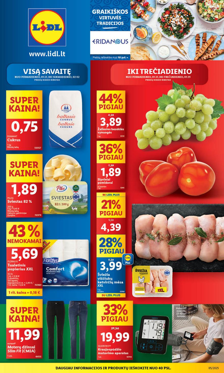 Lidl leidinys naujas akcijos nuo 
  2025-01-27 iki 
  2025-02-02 | Leidinukas.lt puslapis 1