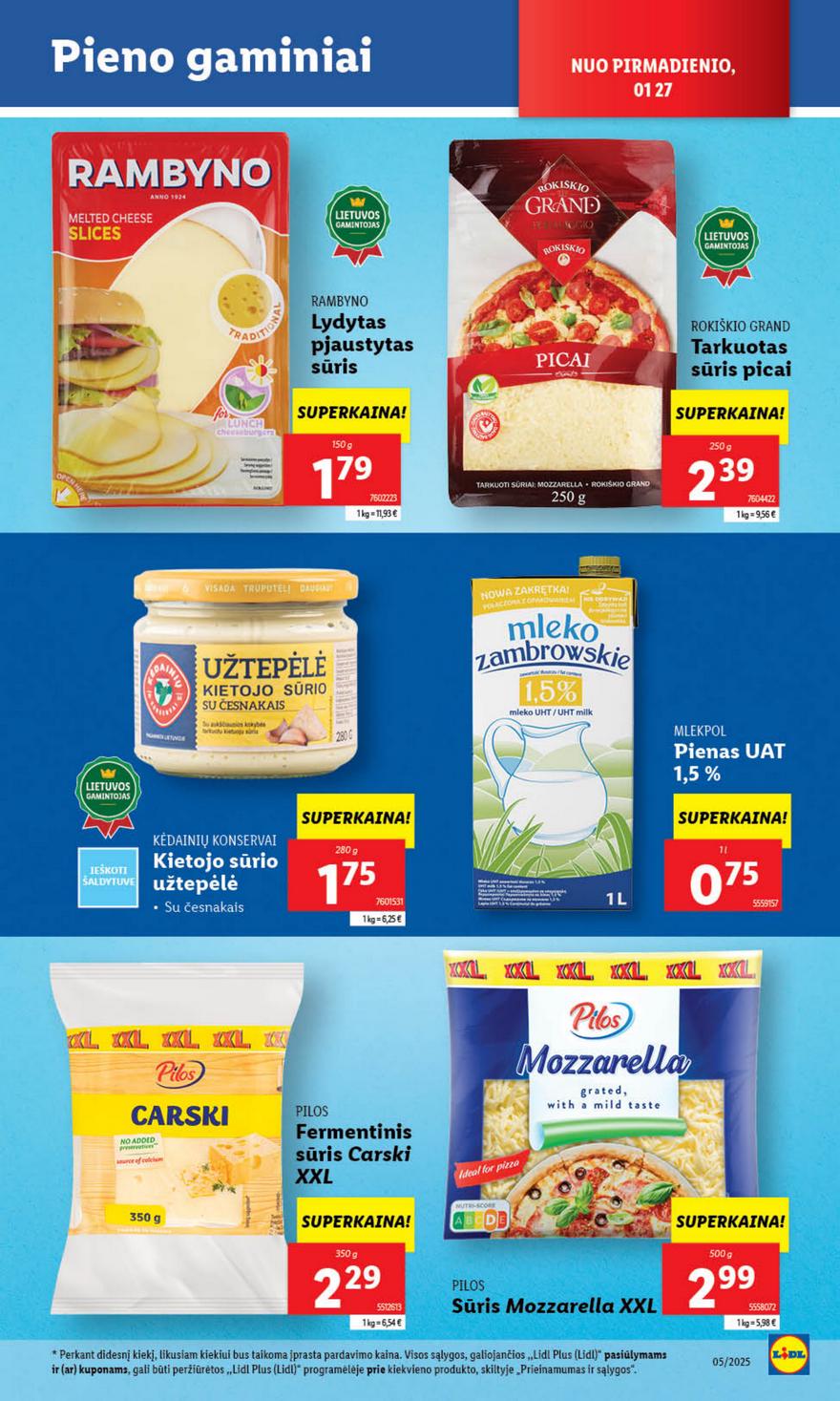 Lidl leidinys naujas akcijos nuo 
  2025-01-27 iki 
  2025-02-02 | Leidinukas.lt puslapis 26