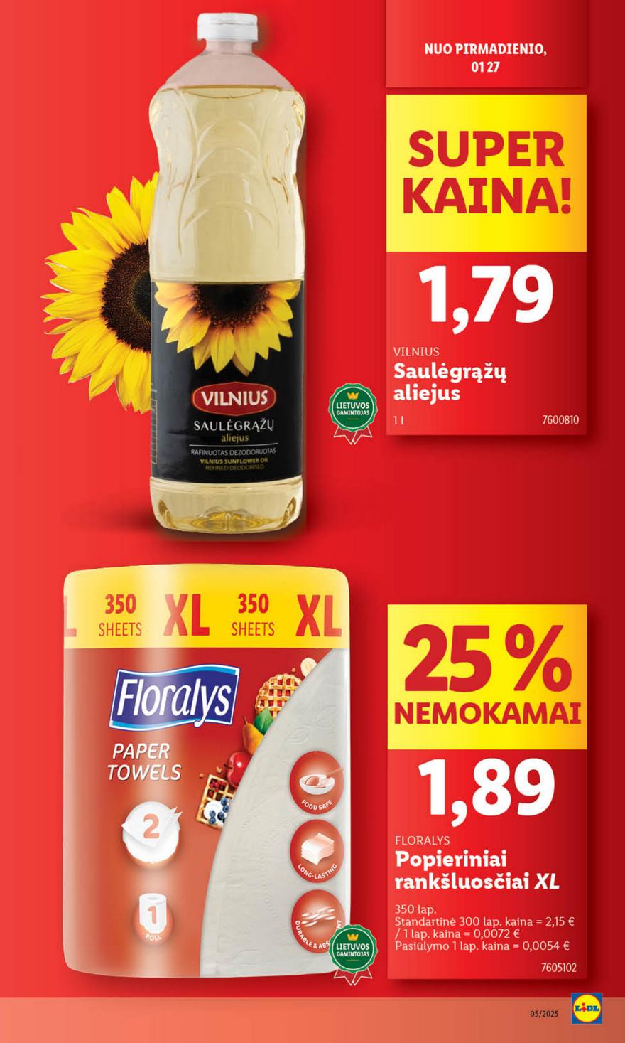 Lidl leidinys naujas akcijos nuo 
  2025-01-27 iki 
  2025-02-02 | Leidinukas.lt puslapis 9