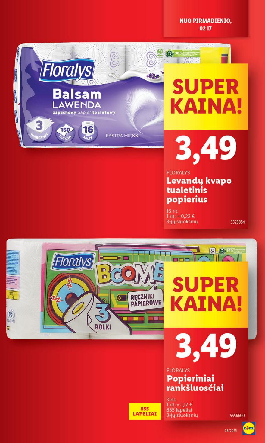 Lidl leidinys naujas akcijos nuo 
  2025-02-17 iki 
  2025-02-23 | Leidinukas.lt puslapis 15