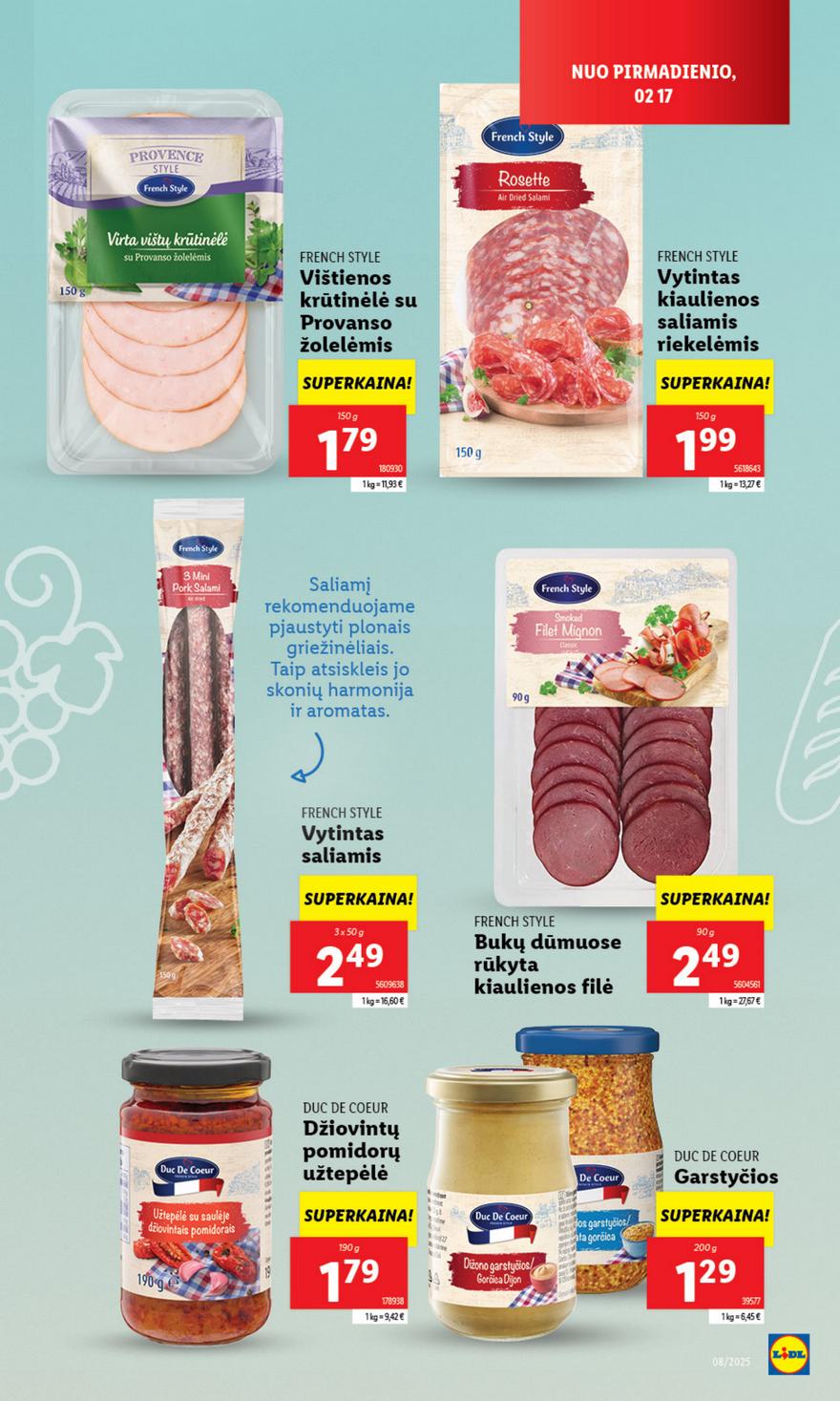 Lidl leidinys naujas akcijos nuo 
  2025-02-17 iki 
  2025-02-23 | Leidinukas.lt puslapis 19