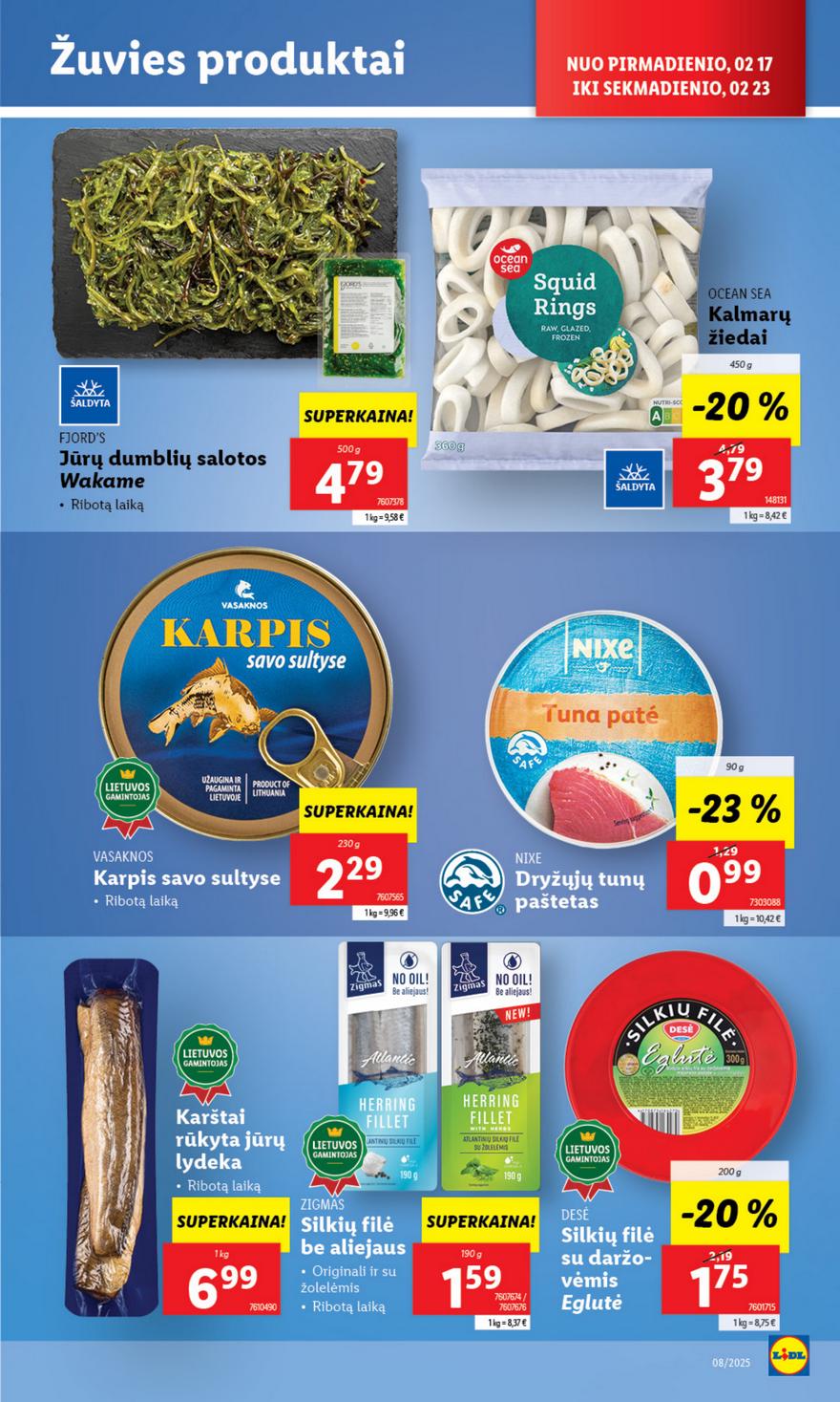 Lidl leidinys naujas akcijos nuo 
  2025-02-17 iki 
  2025-02-23 | Leidinukas.lt puslapis 31