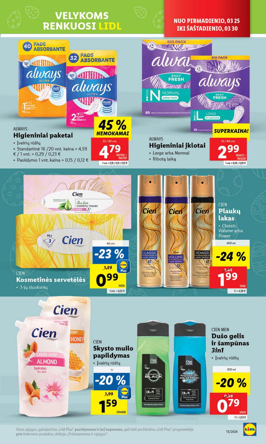 Lidl leidinys akcijos nuo 
  2024-03-25 iki 
  2024-03-30 | Leidinukas.lt puslapis 41