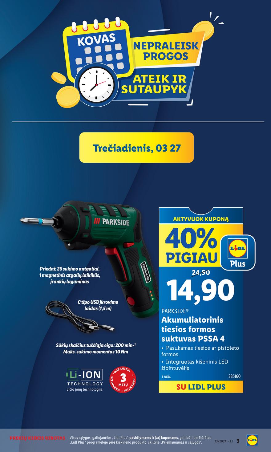 Lidl leidinys akcijos nuo 
  2024-03-25 iki 
  2024-03-31 | Leidinukas.lt puslapis 3