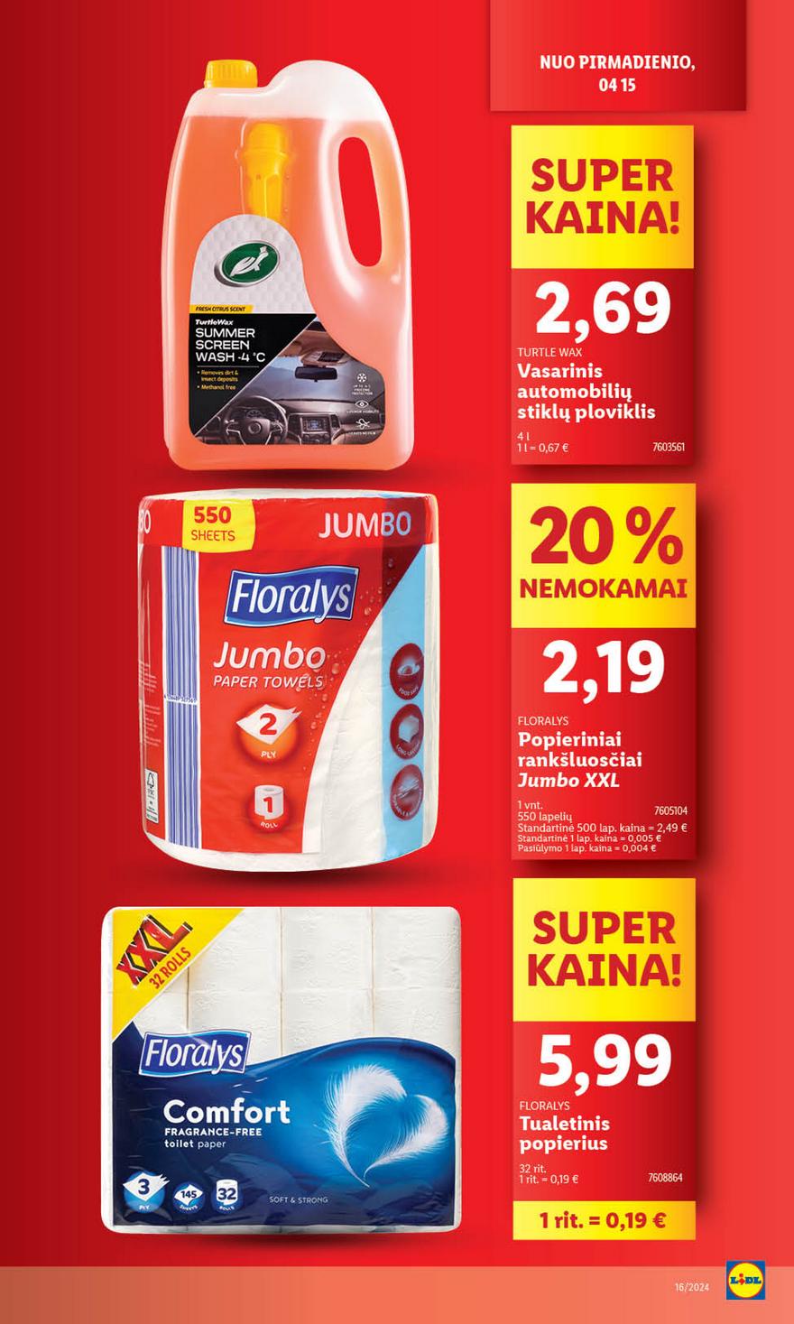 Lidl leidinys akcijos nuo 
  2024-04-15 iki 
  2024-04-21 | Leidinukas.lt puslapis 11