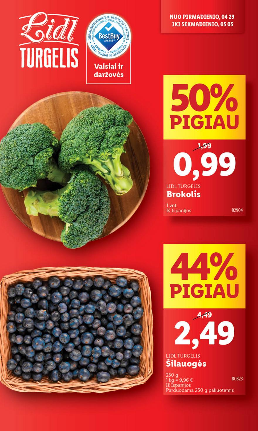 Lidl leidinys akcijos nuo 
  2024-04-29 iki 
  2024-05-05 | Leidinukas.lt puslapis 25