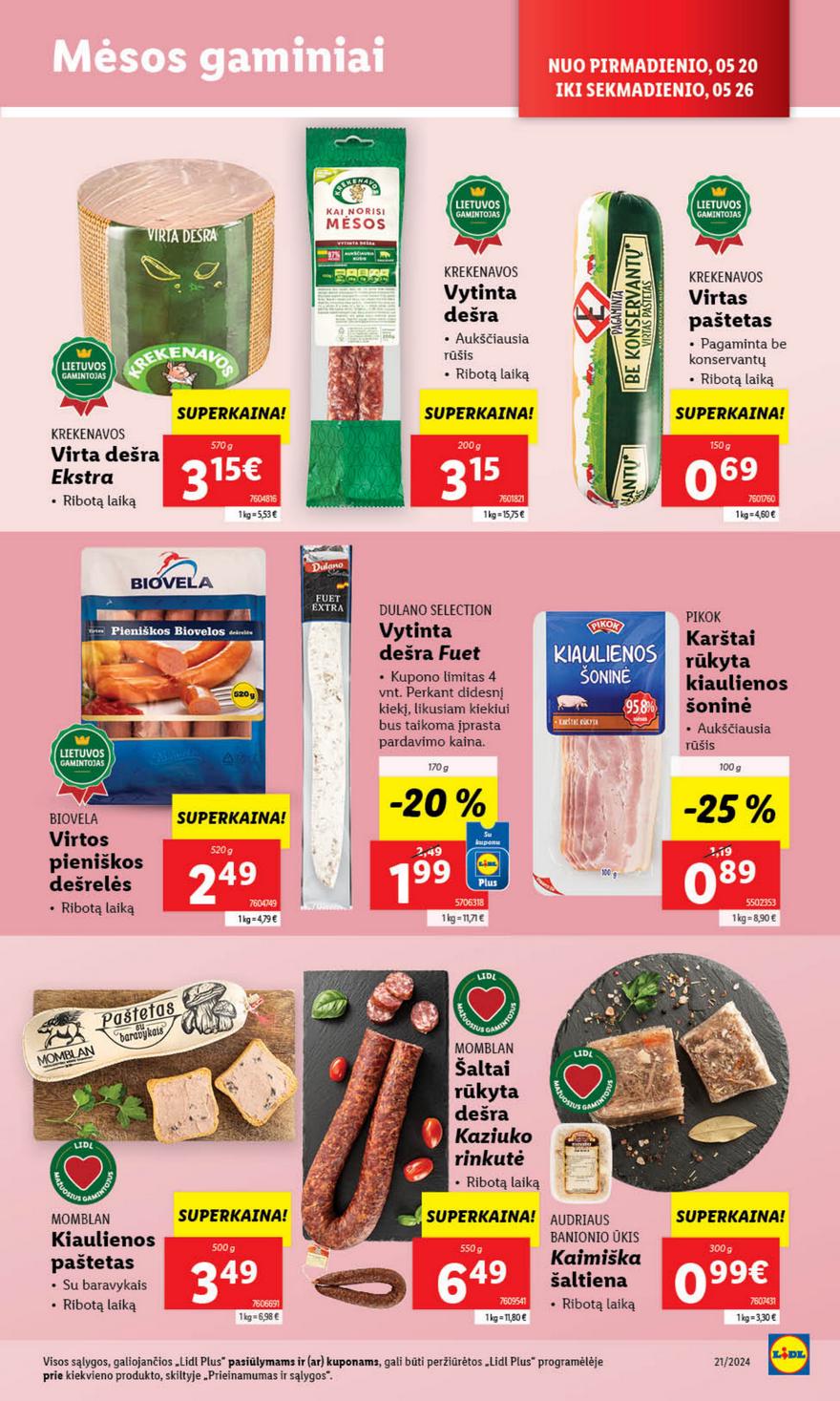 Lidl leidinys akcijos nuo 
  2024-05-20 iki 
  2024-05-26 | Leidinukas.lt puslapis 26