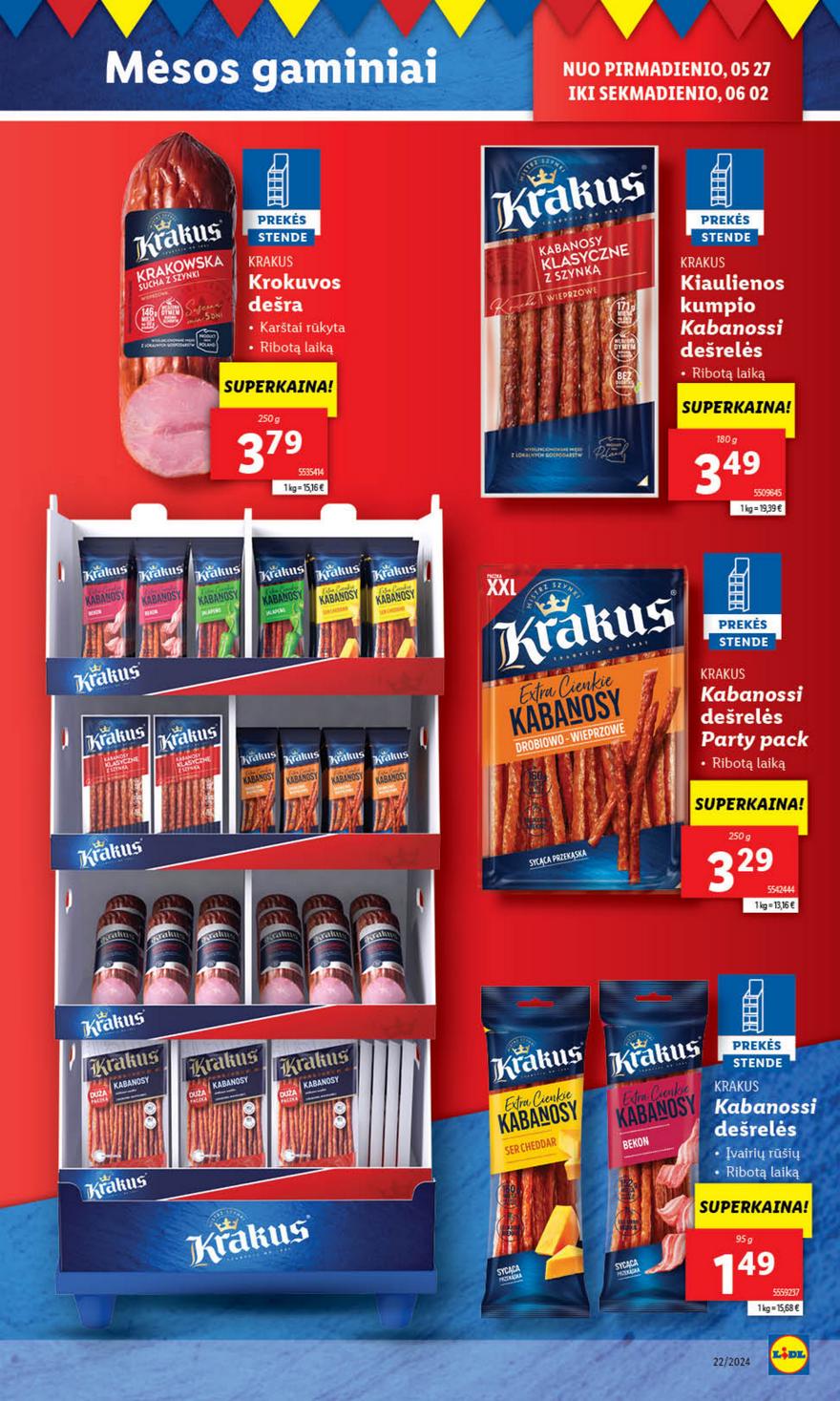 Lidl leidinys akcijos nuo 
  2024-05-27 iki 
  2024-06-02 | Leidinukas.lt puslapis 33