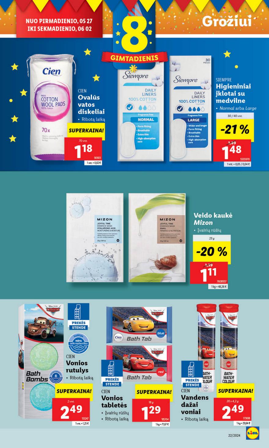 Lidl leidinys akcijos nuo 
  2024-05-27 iki 
  2024-06-02 | Leidinukas.lt puslapis 40