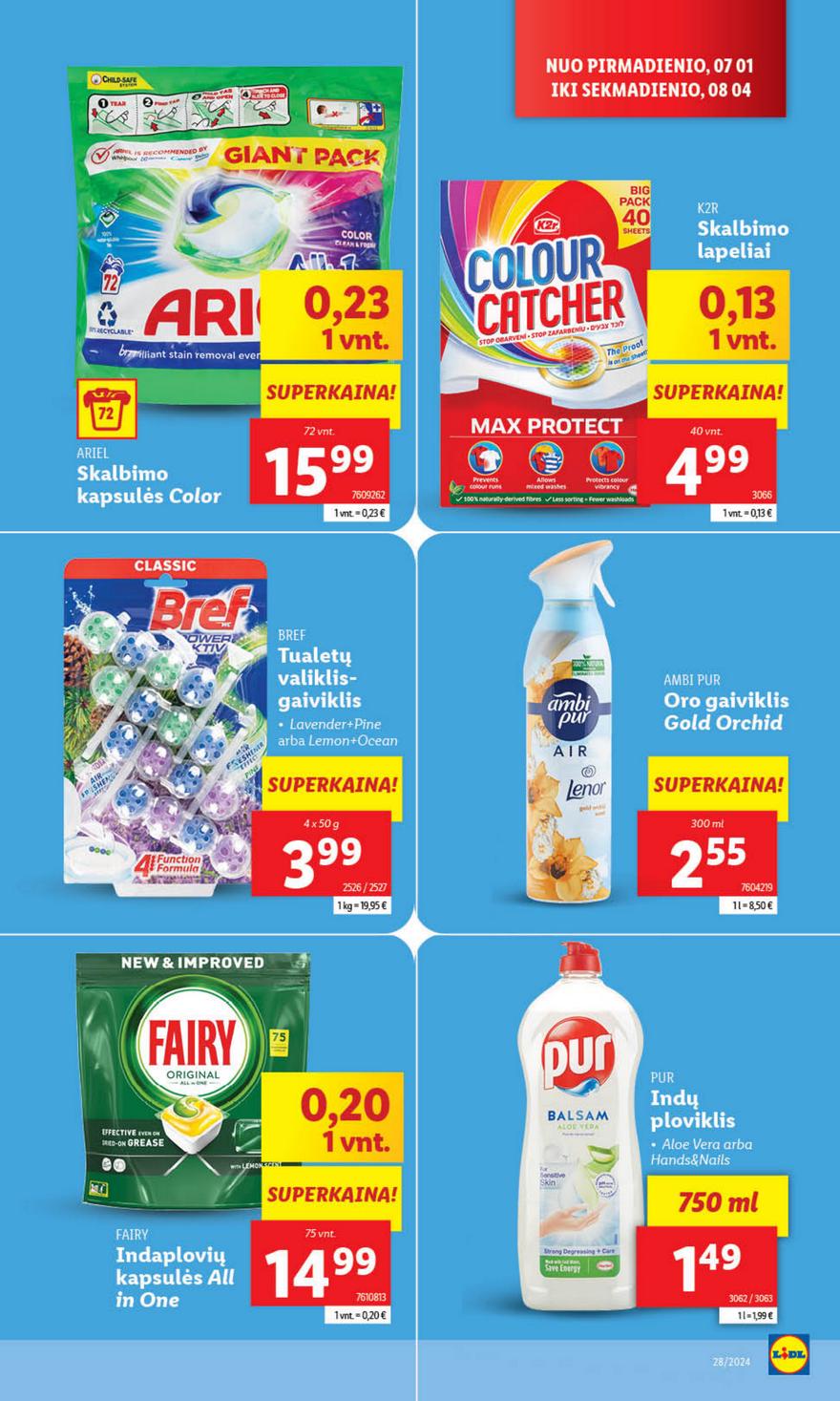 Lidl leidinys akcijos nuo 
  2024-07-08 iki 
  2024-07-14 | Leidinukas.lt puslapis 31