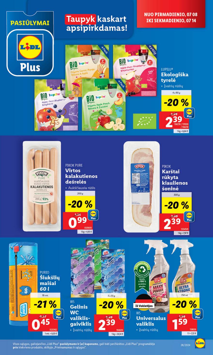 Lidl leidinys akcijos nuo 
  2024-07-08 iki 
  2024-07-14 | Leidinukas.lt puslapis 9