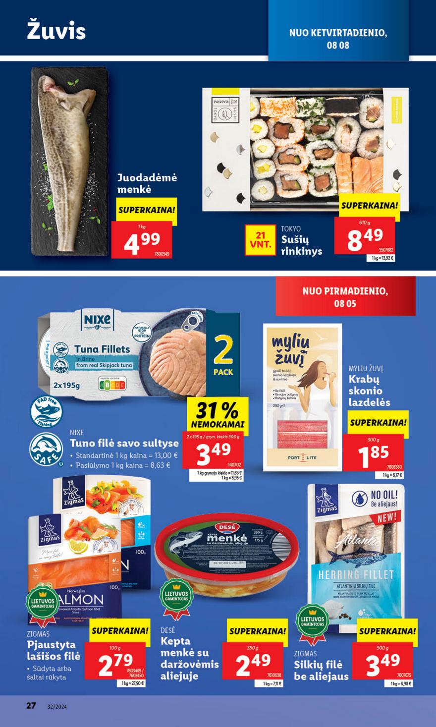 Lidl leidinys akcijos nuo 
  2024-08-05 iki 
  2024-08-11 | Leidinukas.lt puslapis 27