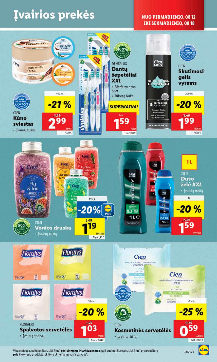 Lidl leidinys akcijos nuo 
  2024-08-12 iki 
  2024-08-18 | Leidinukas.lt puslapis 30