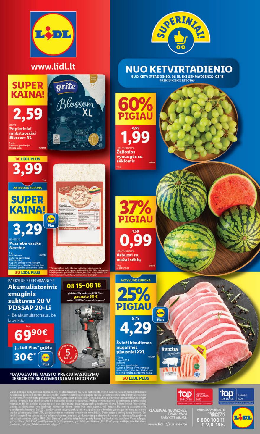 Lidl leidinys akcijos nuo 
  2024-08-12 iki 
  2024-08-18 | Leidinukas.lt puslapis 38