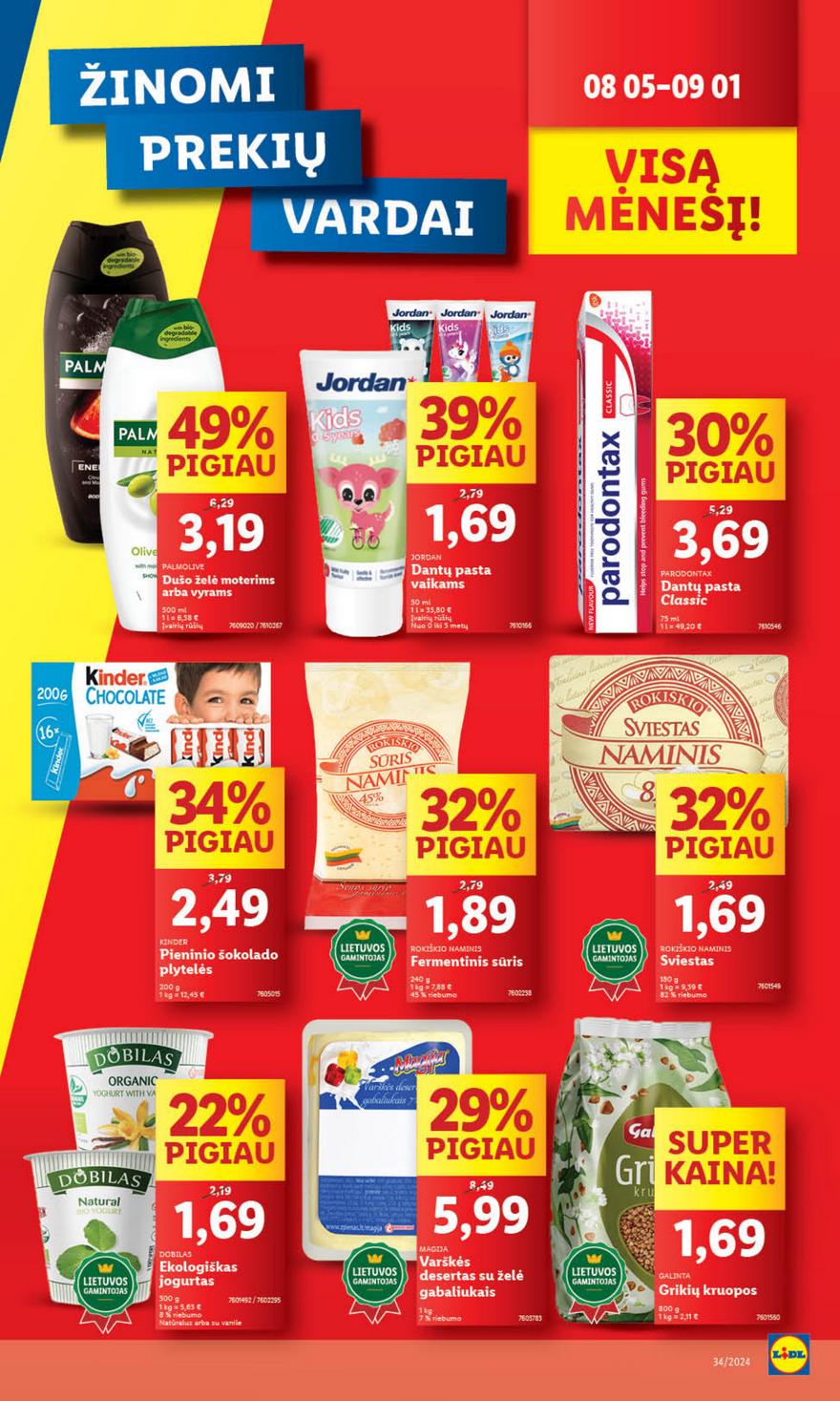 Lidl leidinys akcijos nuo 
  2024-08-19 iki 
  2024-08-25 | Leidinukas.lt puslapis 9