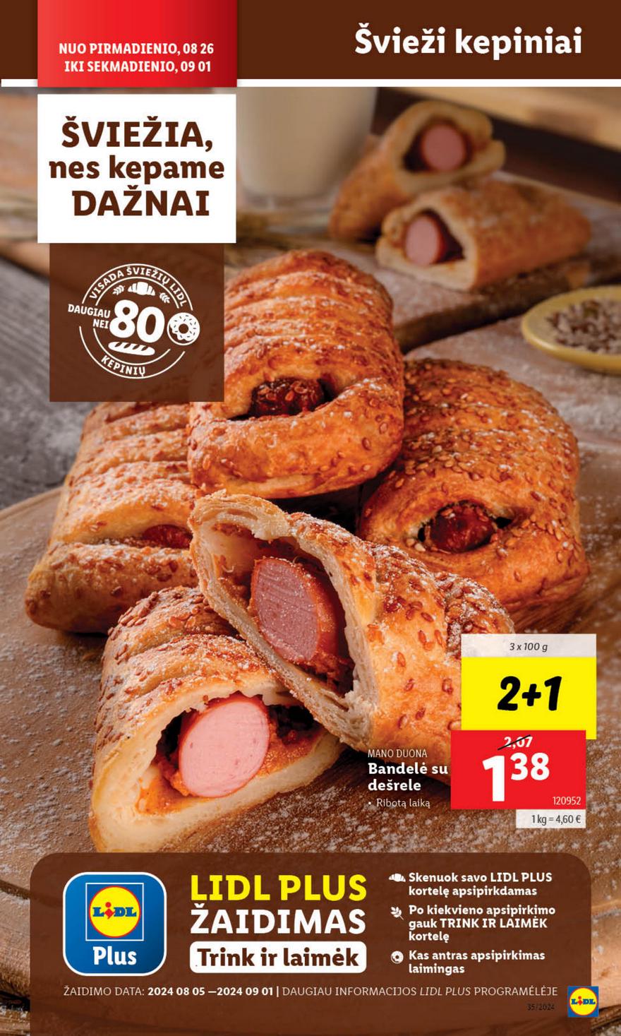 Lidl leidinys akcijos nuo 
  2024-08-26 iki 
  2024-09-01 | Leidinukas.lt puslapis 14