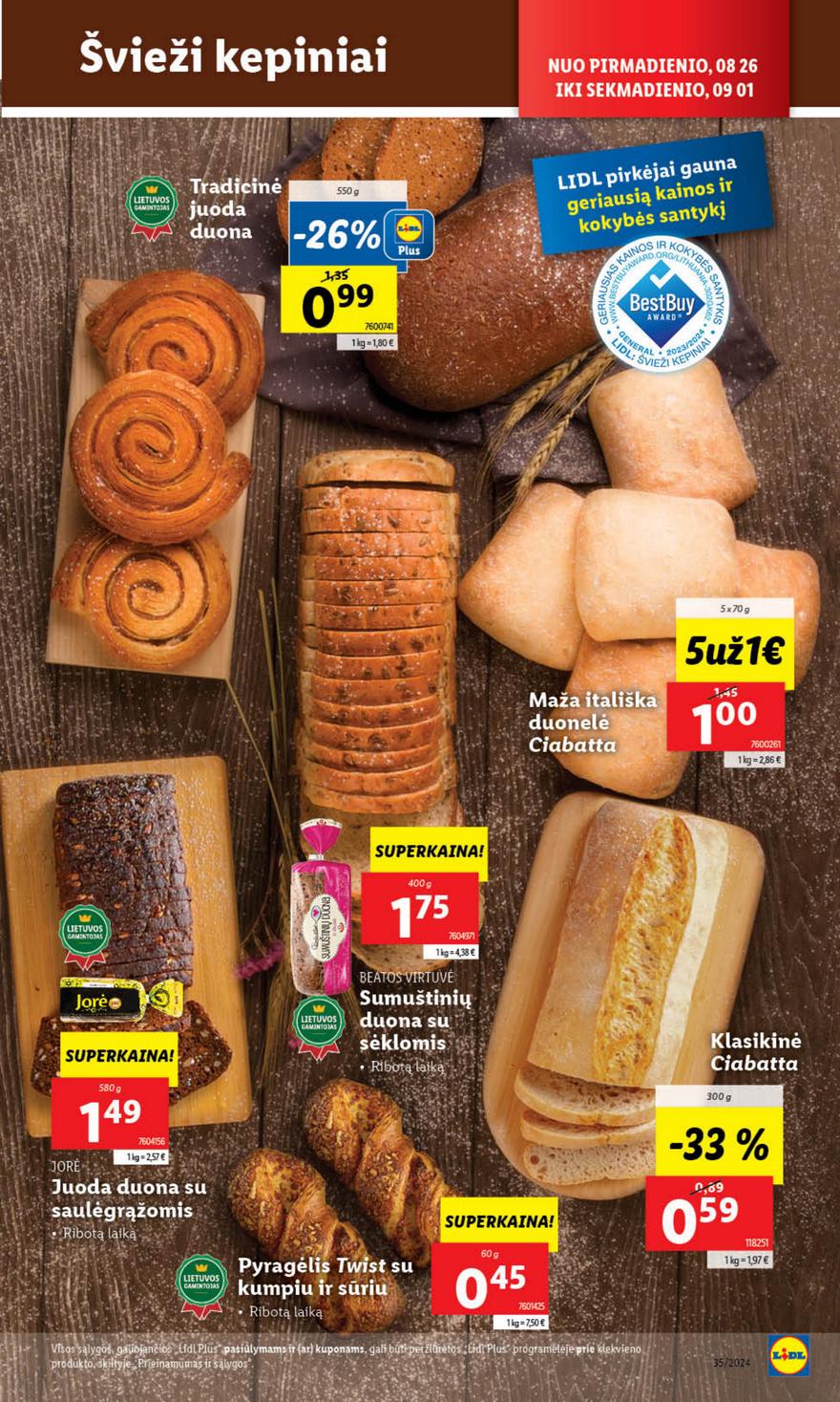 Lidl leidinys akcijos nuo 
  2024-08-26 iki 
  2024-09-01 | Leidinukas.lt puslapis 15