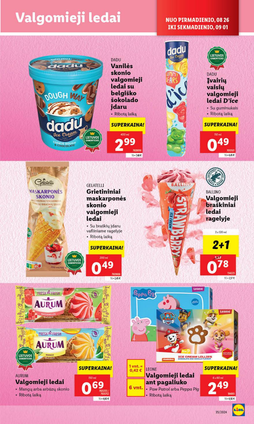 Lidl leidinys akcijos nuo 
  2024-08-26 iki 
  2024-09-01 | Leidinukas.lt puslapis 19