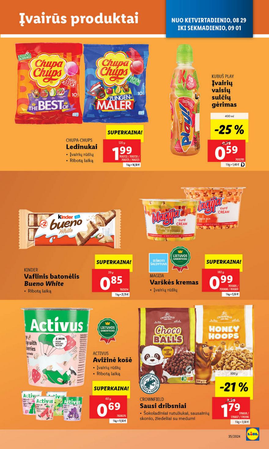 Lidl leidinys akcijos nuo 
  2024-08-26 iki 
  2024-09-01 | Leidinukas.lt puslapis 45