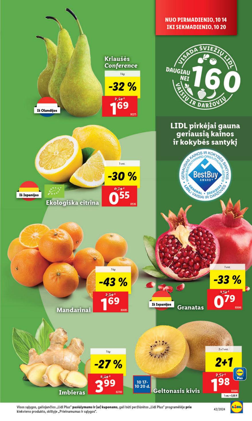 Lidl leidinys akcijos nuo 
  2024-10-14 iki 
  2024-10-20 | Leidinukas.lt puslapis 3