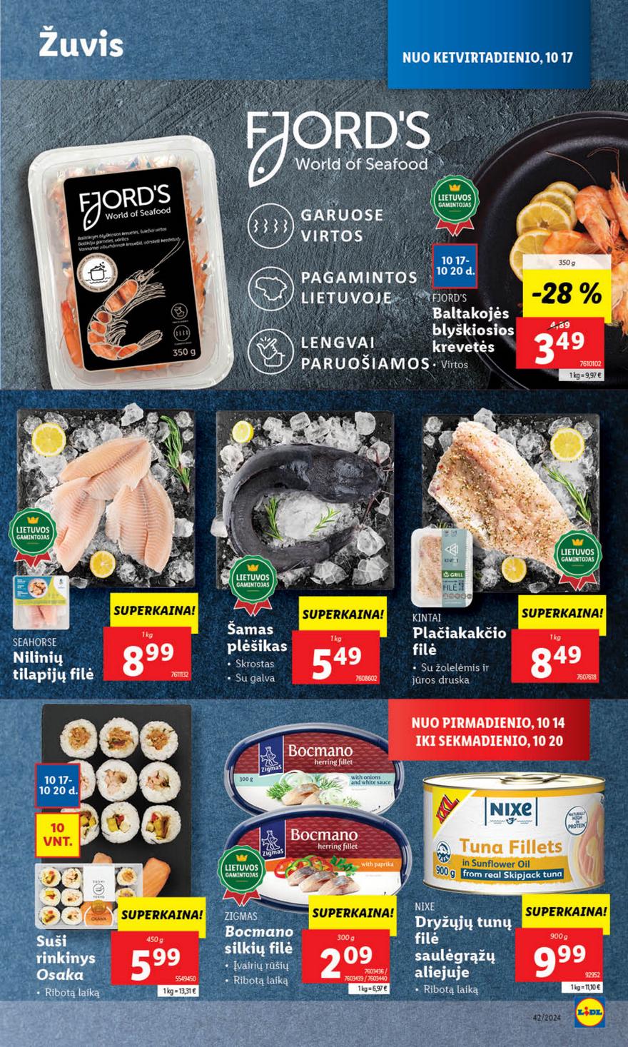 Lidl leidinys akcijos nuo 
  2024-10-14 iki 
  2024-10-20 | Leidinukas.lt puslapis 29