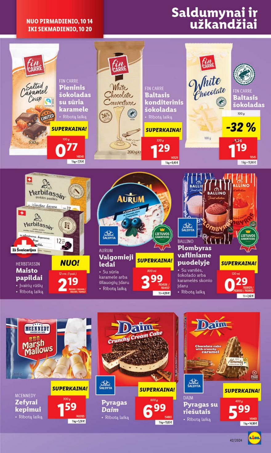 Lidl leidinys akcijos nuo 
  2024-10-14 iki 
  2024-10-20 | Leidinukas.lt puslapis 33