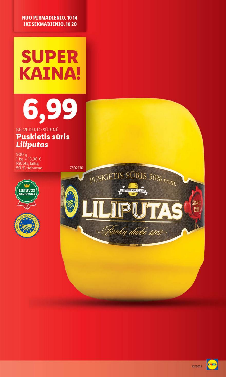 Lidl leidinys akcijos nuo 
  2024-10-14 iki 
  2024-10-20 | Leidinukas.lt puslapis 10