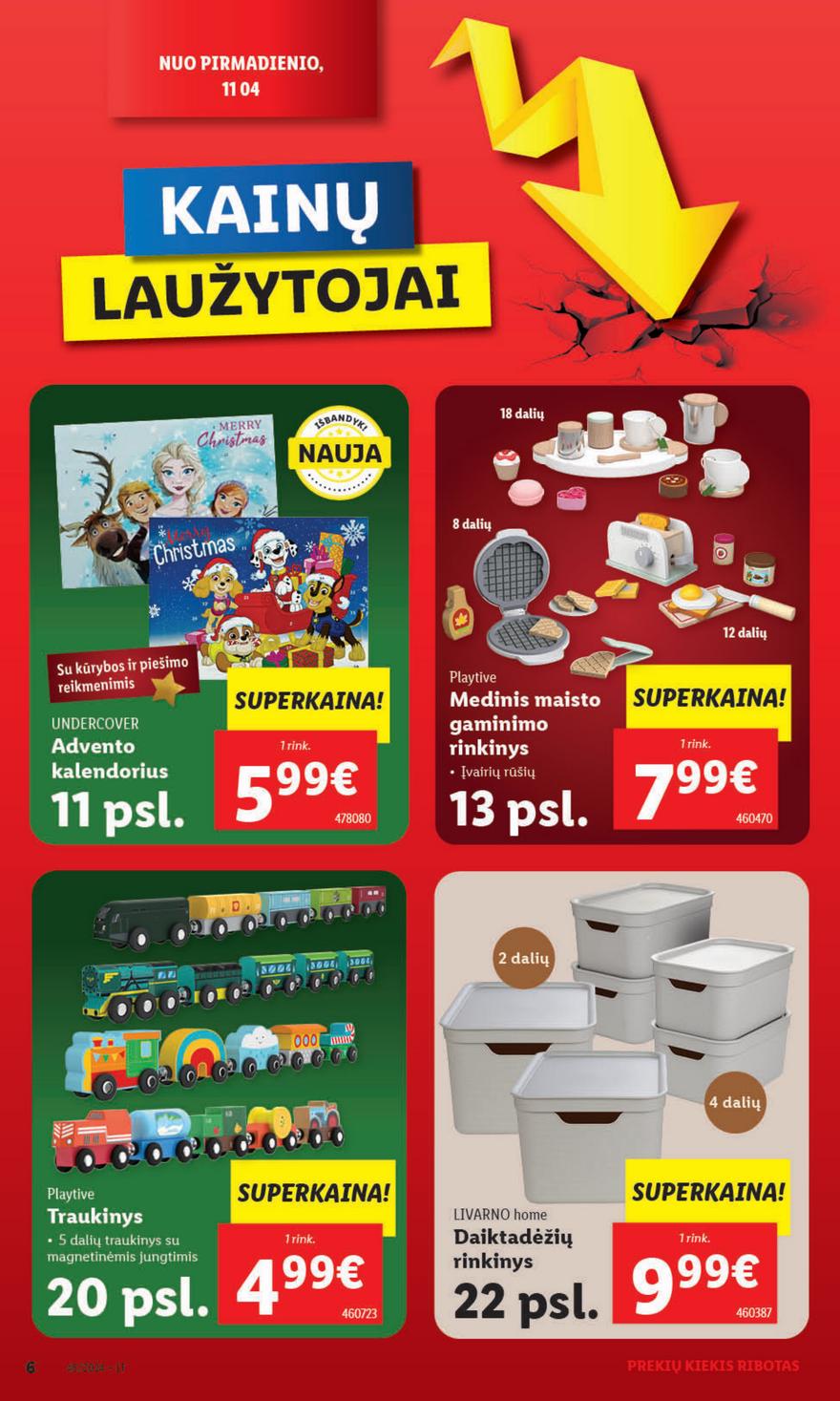 Lidl leidinys akcijos nuo 
  2024-11-04 iki 
  2024-11-10 | Leidinukas.lt puslapis 6