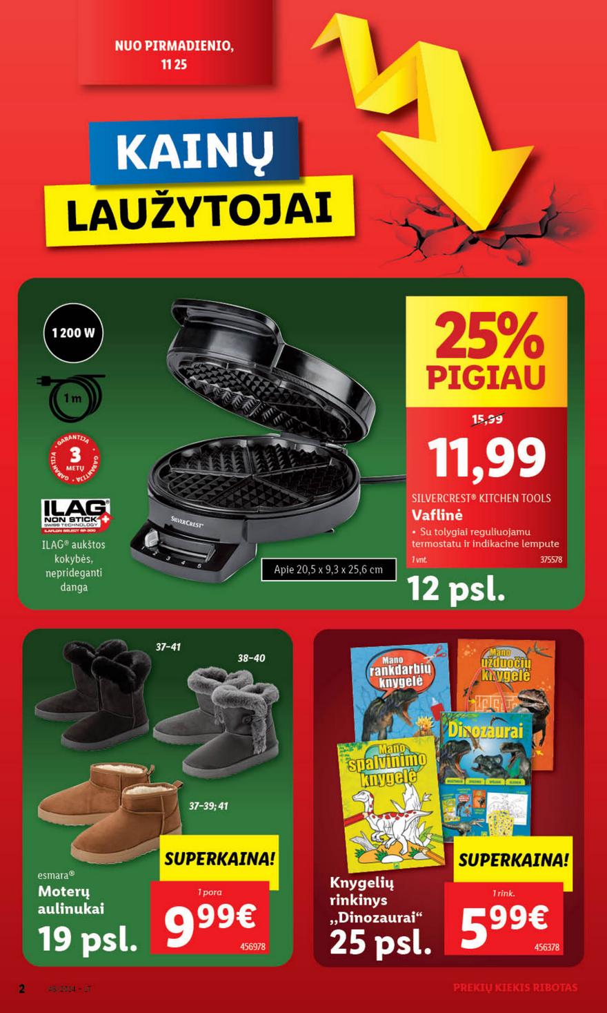 Lidl leidinys akcijos nuo 
  2024-11-25 iki 
  2024-12-01 | Leidinukas.lt puslapis 2