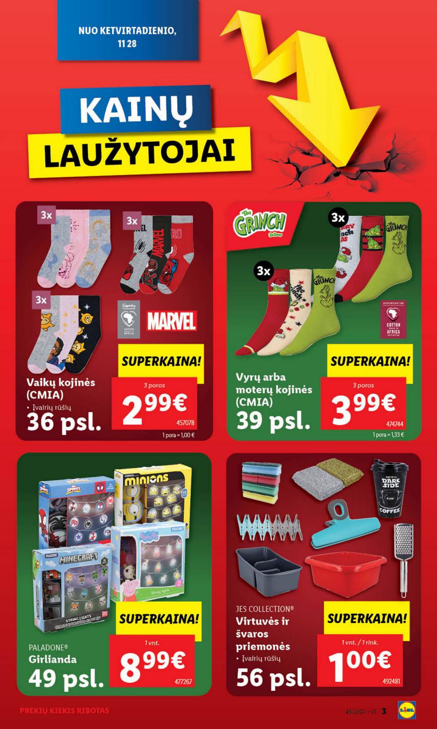 Lidl leidinys akcijos nuo 
  2024-11-25 iki 
  2024-12-01 | Leidinukas.lt puslapis 3