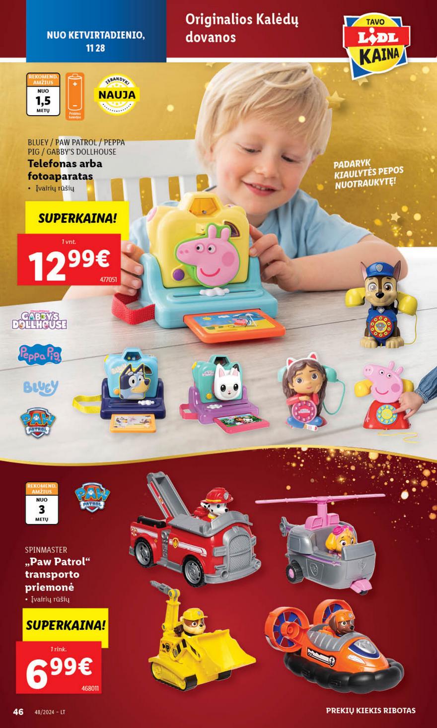 Lidl leidinys akcijos nuo 
  2024-11-25 iki 
  2024-12-01 | Leidinukas.lt puslapis 46