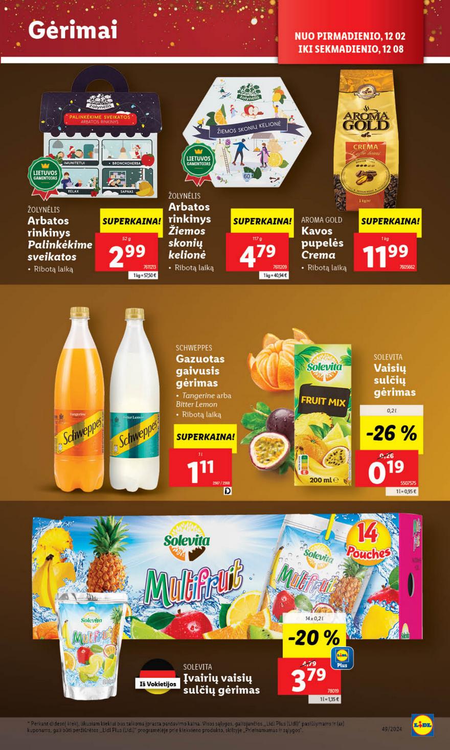 Lidl leidinys akcijos nuo 
  2024-12-02 iki 
  2024-12-08 | Leidinukas.lt puslapis 27