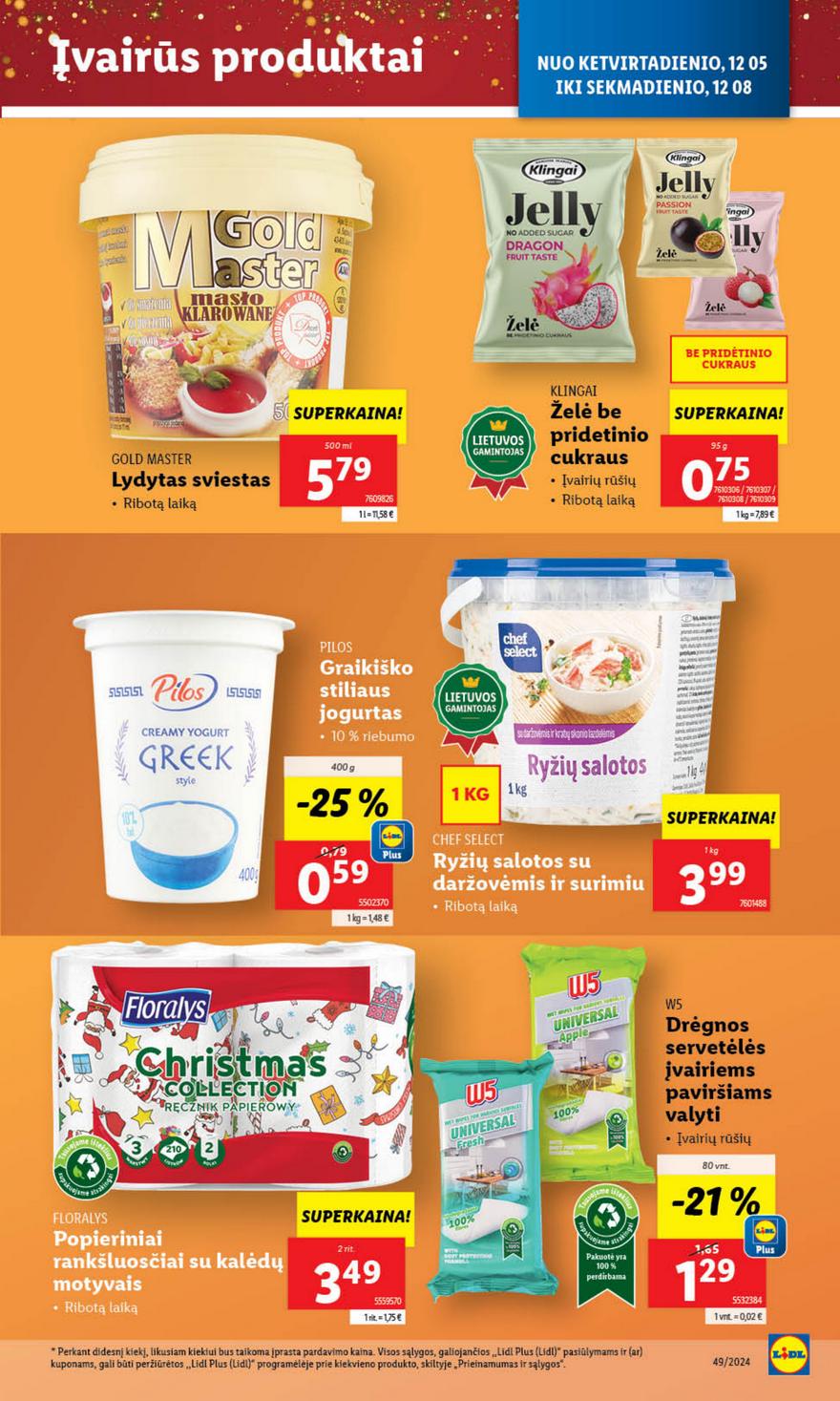 Lidl leidinys akcijos nuo 
  2024-12-02 iki 
  2024-12-08 | Leidinukas.lt puslapis 45