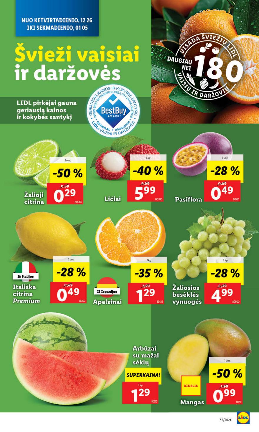 Lidl leidinys akcijos nuo 
  2024-12-26 iki 
  2024-12-31 | Leidinukas.lt puslapis 2