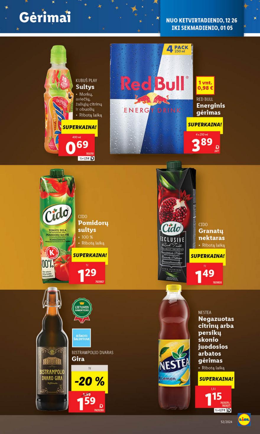 Lidl leidinys akcijos nuo 
  2024-12-26 iki 
  2024-12-31 | Leidinukas.lt puslapis 34