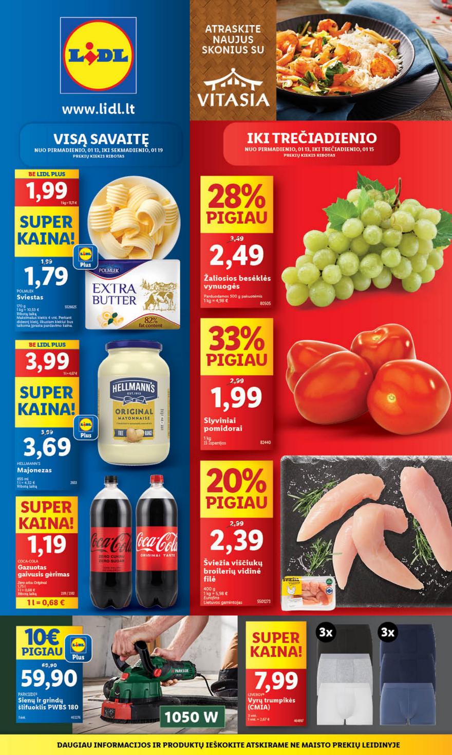 Lidl leidinys akcijos nuo 
  2025-01-13 iki 
  2025-01-19 | Leidinukas.lt puslapis 1