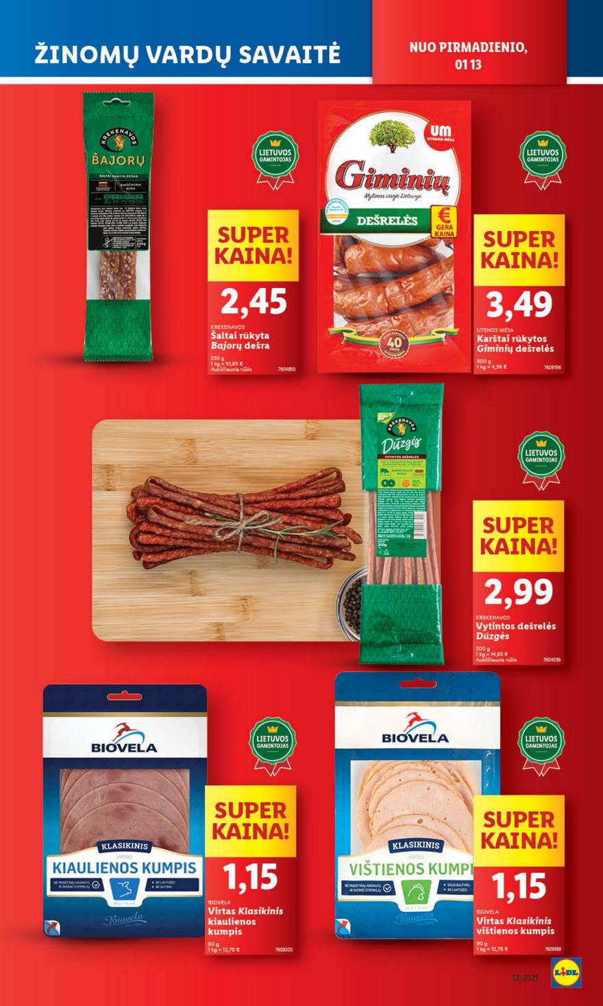 Lidl leidinys akcijos nuo 
  2025-01-13 iki 
  2025-01-19 | Leidinukas.lt puslapis 14