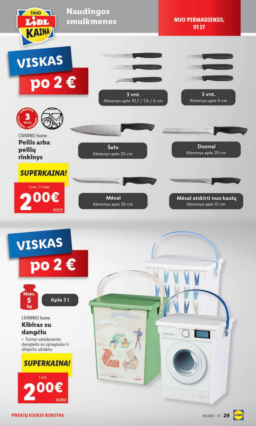 Lidl leidinys akcijos nuo 
  2025-01-27 iki 
  2025-02-02 | Leidinukas.lt puslapis 29