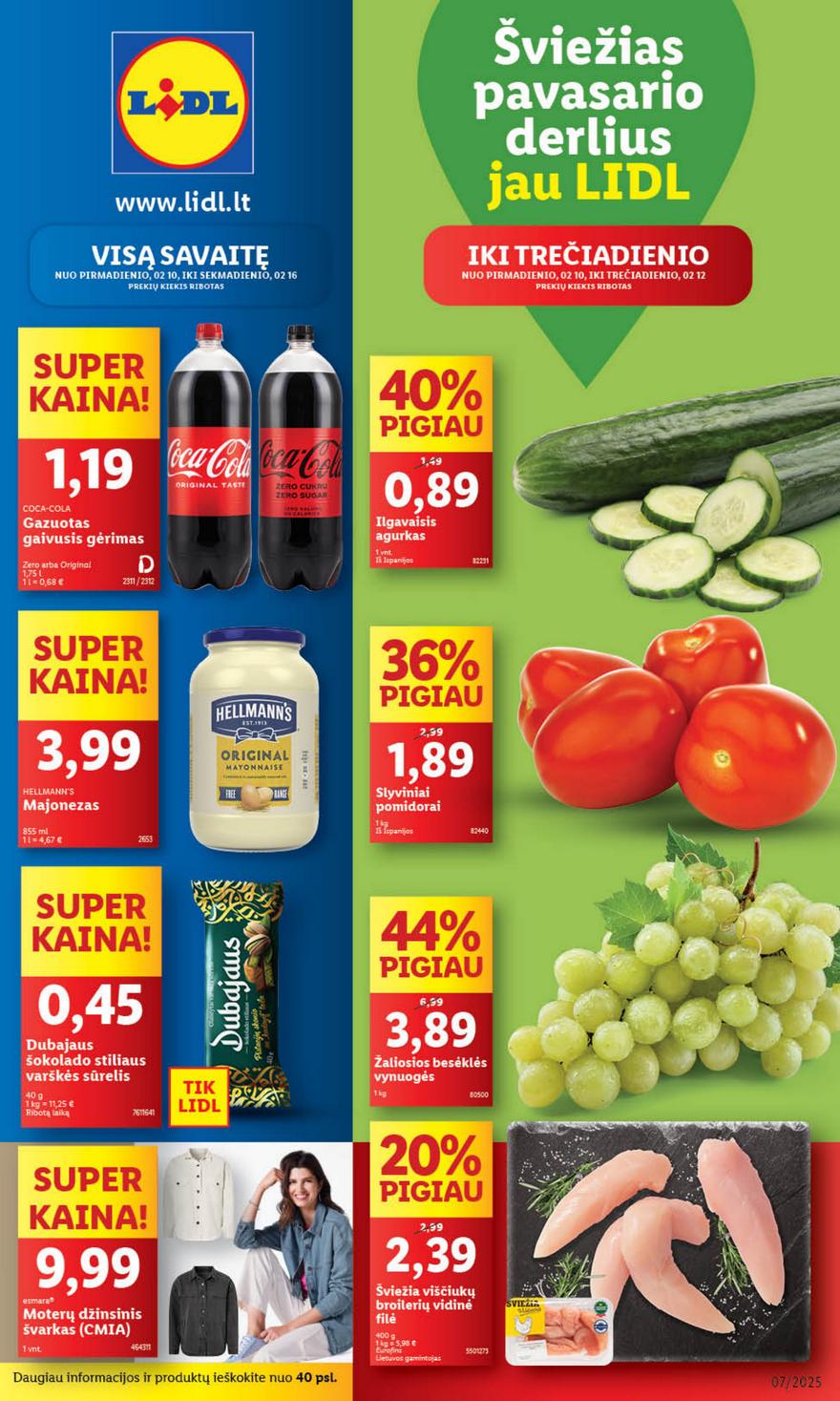 Lidl leidinys akcijos nuo 
  2025-02-10 iki 
  2025-02-16 | Leidinukas.lt puslapis 1