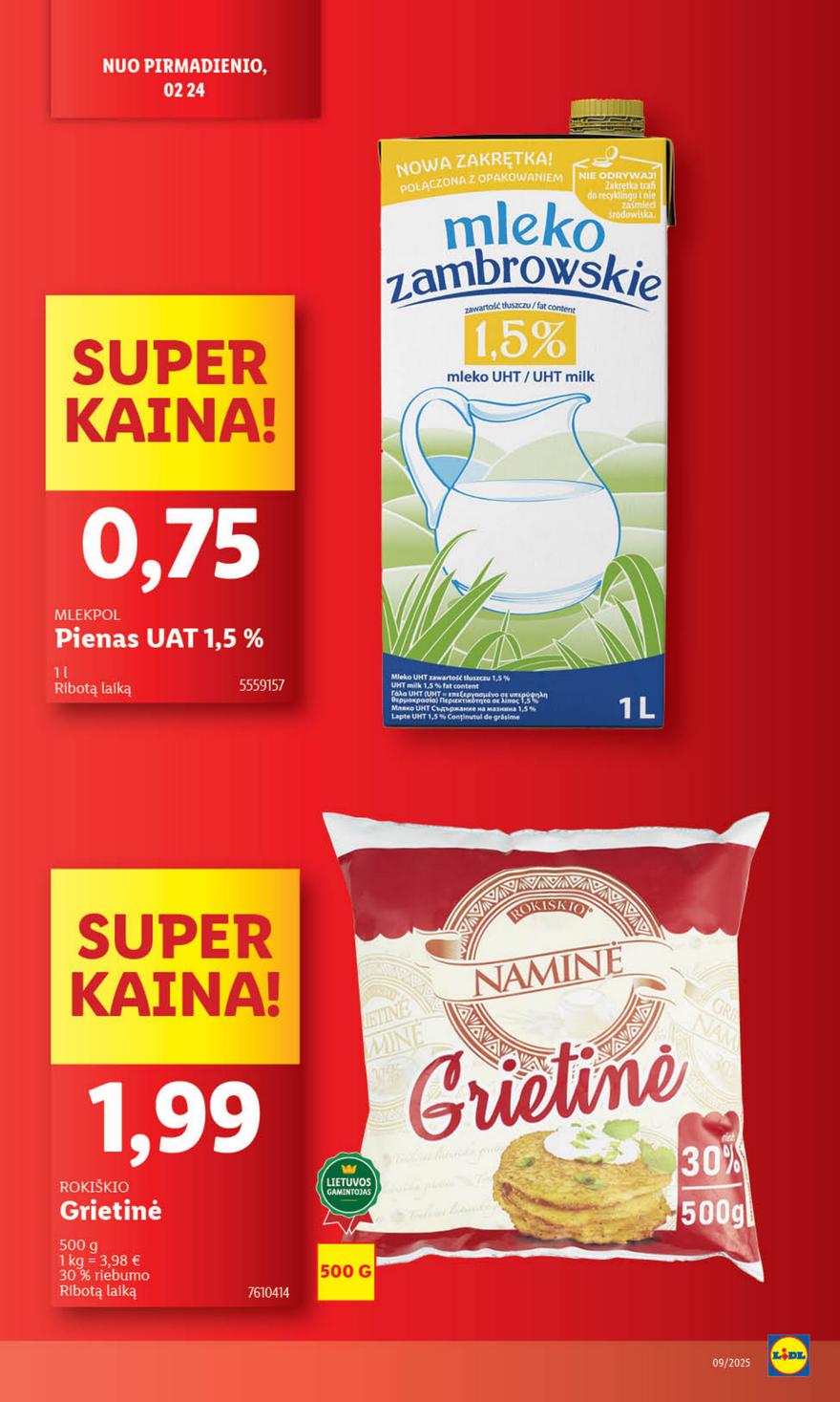 Lidl leidinys akcijos nuo 
  2025-02-24 iki 
  2025-03-02 | Leidinukas.lt puslapis 12