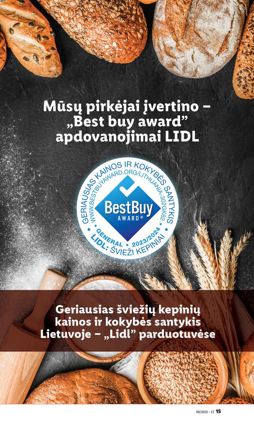 Lidl maisto prekių leidinys akcijos nuo 
  2023-02-27 iki 
  2023-03-05 | Leidinukas.lt puslapis 15