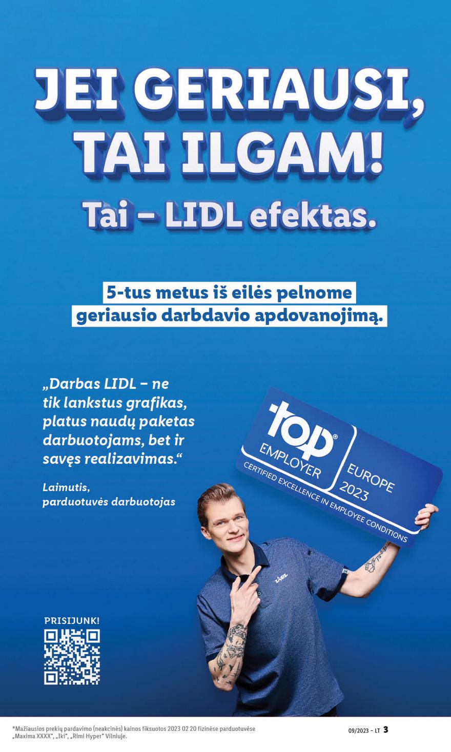 Lidl maisto prekių leidinys akcijos nuo 
  2023-02-27 iki 
  2023-03-05 | Leidinukas.lt puslapis 3